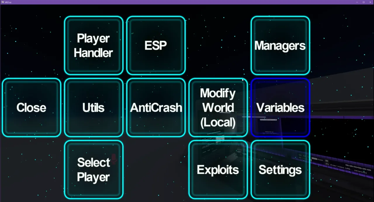 Abyss menu screenshot
